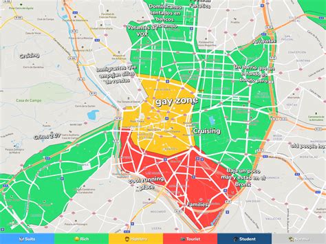 mapa cruising madrid|Mapa Gay de Madrid 2024